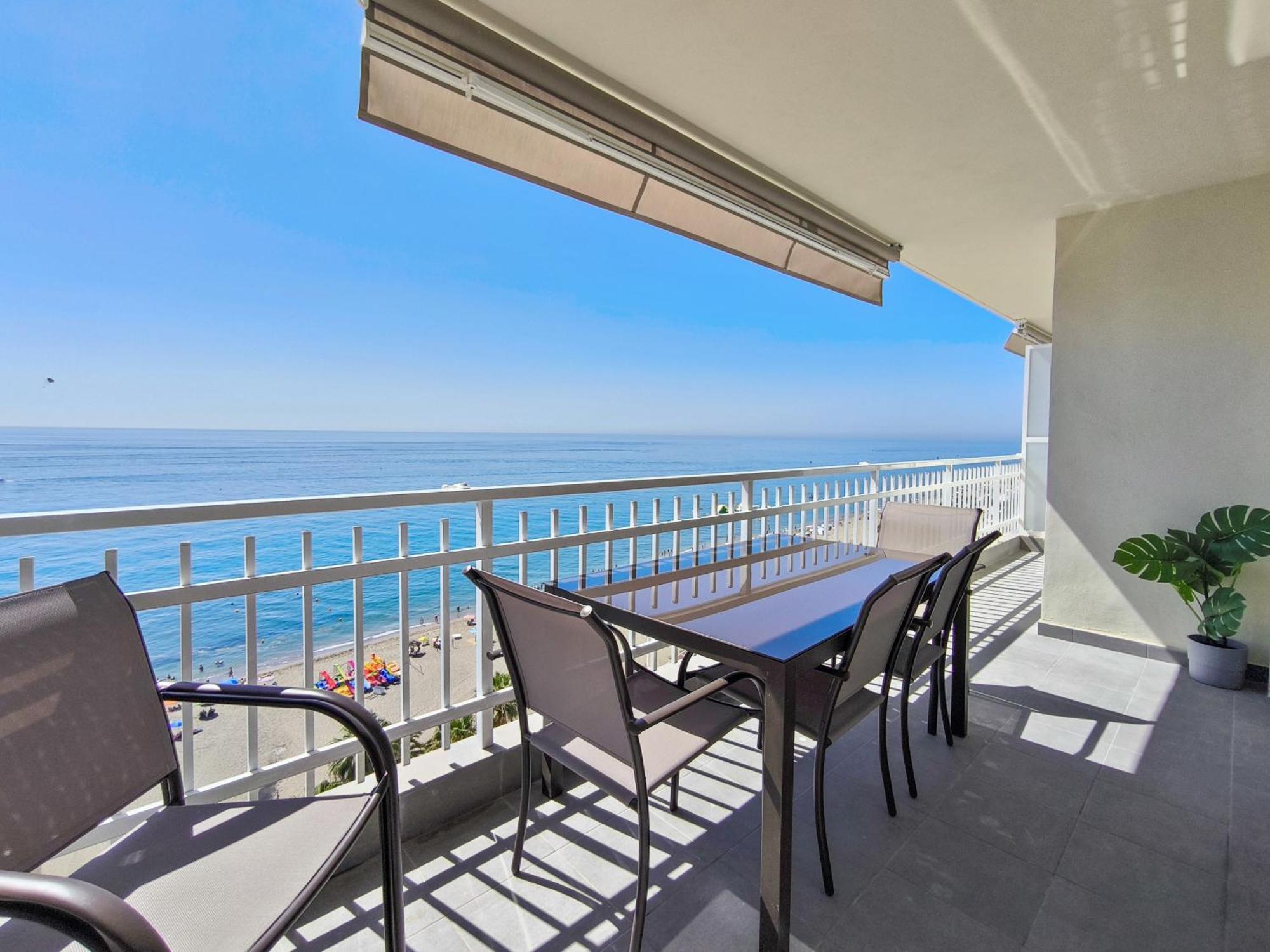 Apartamento Vitvi Fuengirola - Niza Playa 2 - 11 Seaview Exterior foto